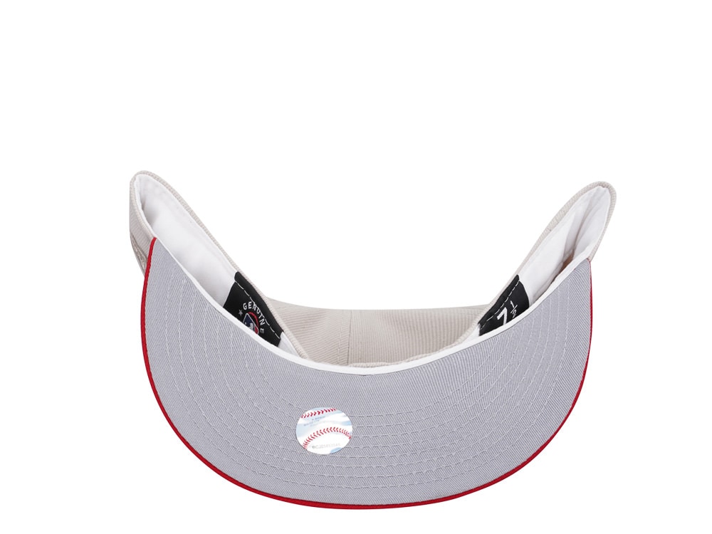 New Era Minnesota Twins Stone Iconic Two Tone Edition 59Fifty Fitted Casquette