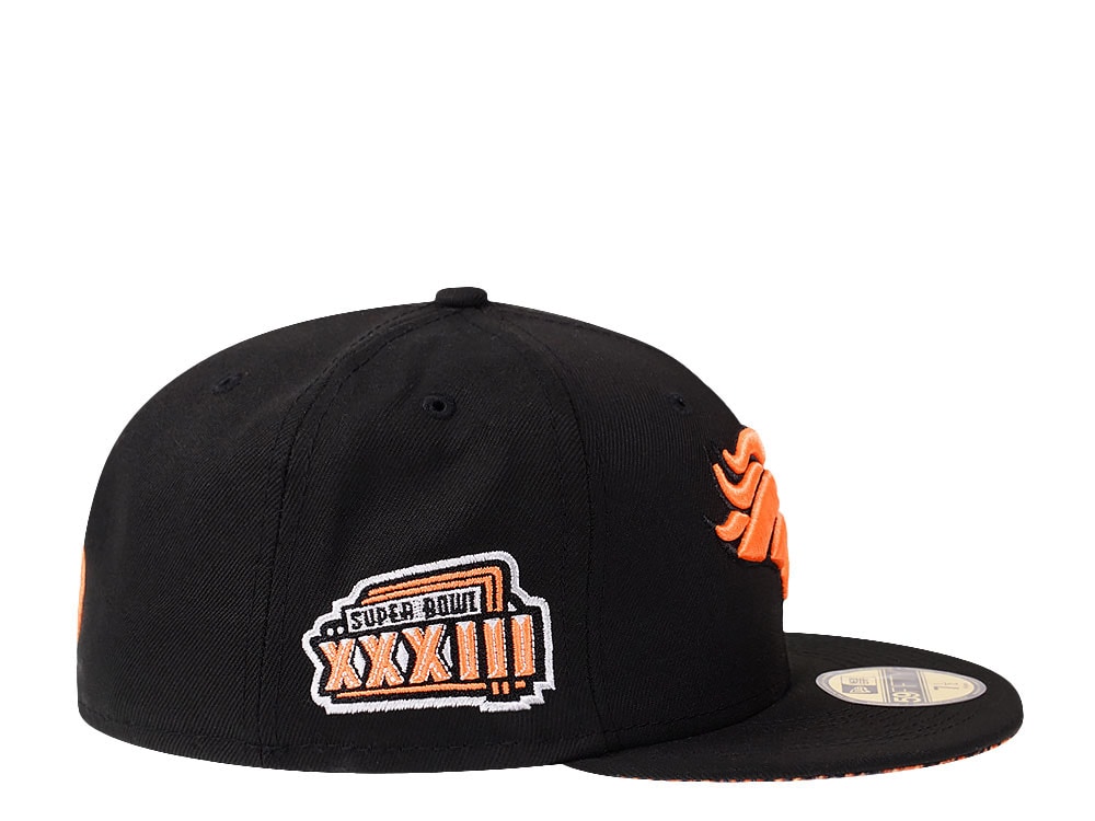 New Era Denver Broncos Super Bowl XXXIII Black Summerpop Edition 59Fifty Fitted Casquette
