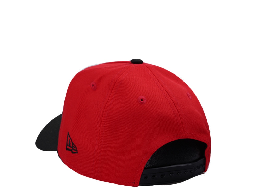New Era Chicago Bulls Champions Red Two Tone Edition 9Forty A Frame Snapback Casquette