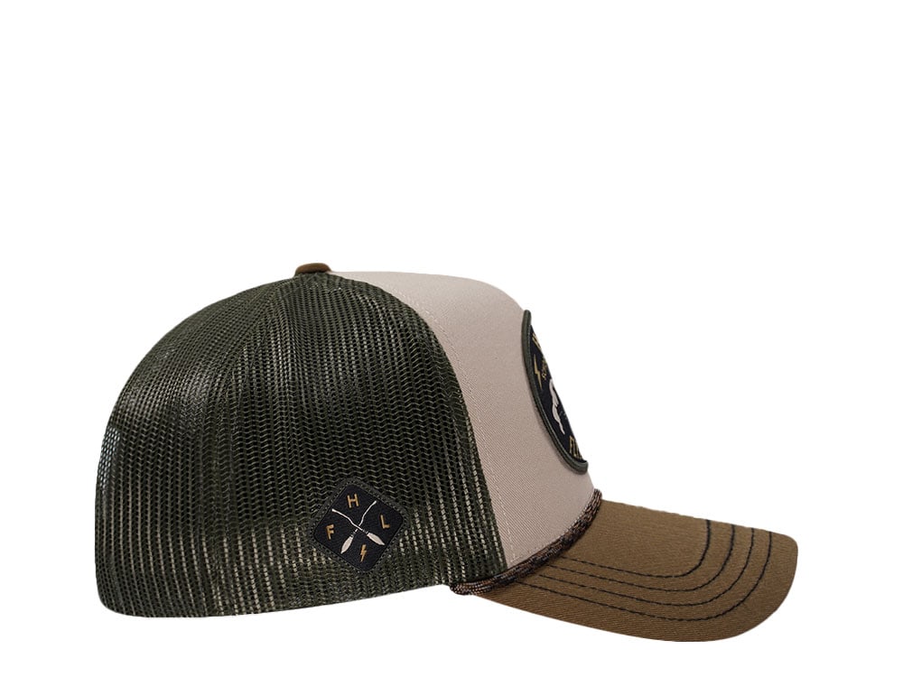 Capslab Harry Potter Hogwarts Flying Lessons Beige Trucker Snapback Casquette