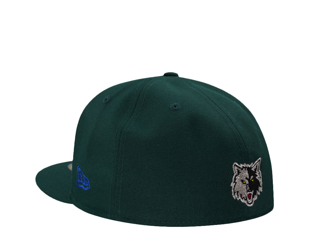 New Era Minnesota Timberwolves 35th Anniversary Green Prime Edition 59Fifty Fitted Casquette