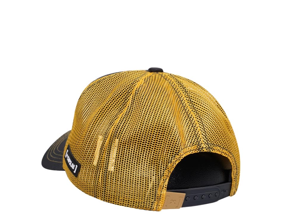 Capslab Dragon Ball Super Golden Frieza Grey/Yellow Trucker Snapback Casquette