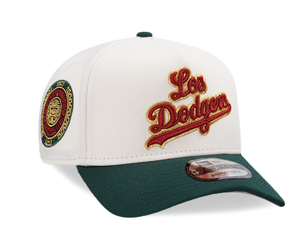 New Era Los Angeles Dodgers Script Chrome Two Tone Edition 9Forty A Frame Snapback Casquette