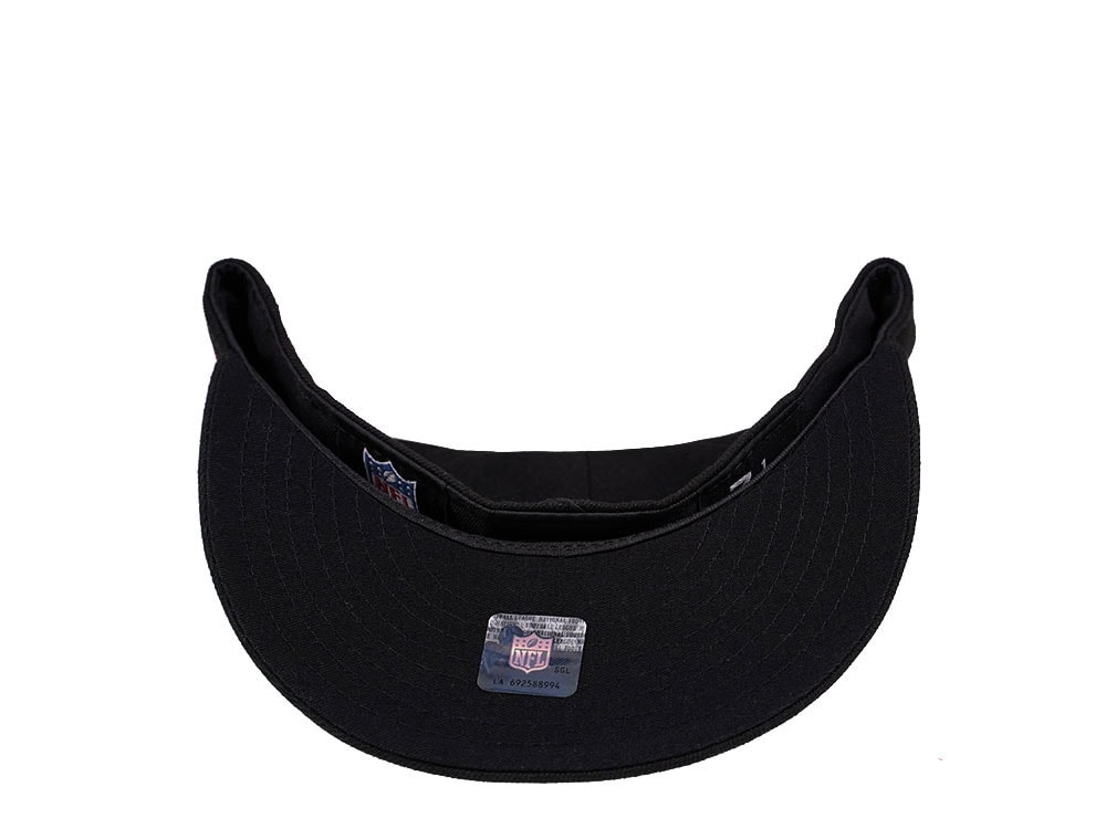 New Era Baltimore Ravens Black on Black Edition 59Fifty Fitted Casquette