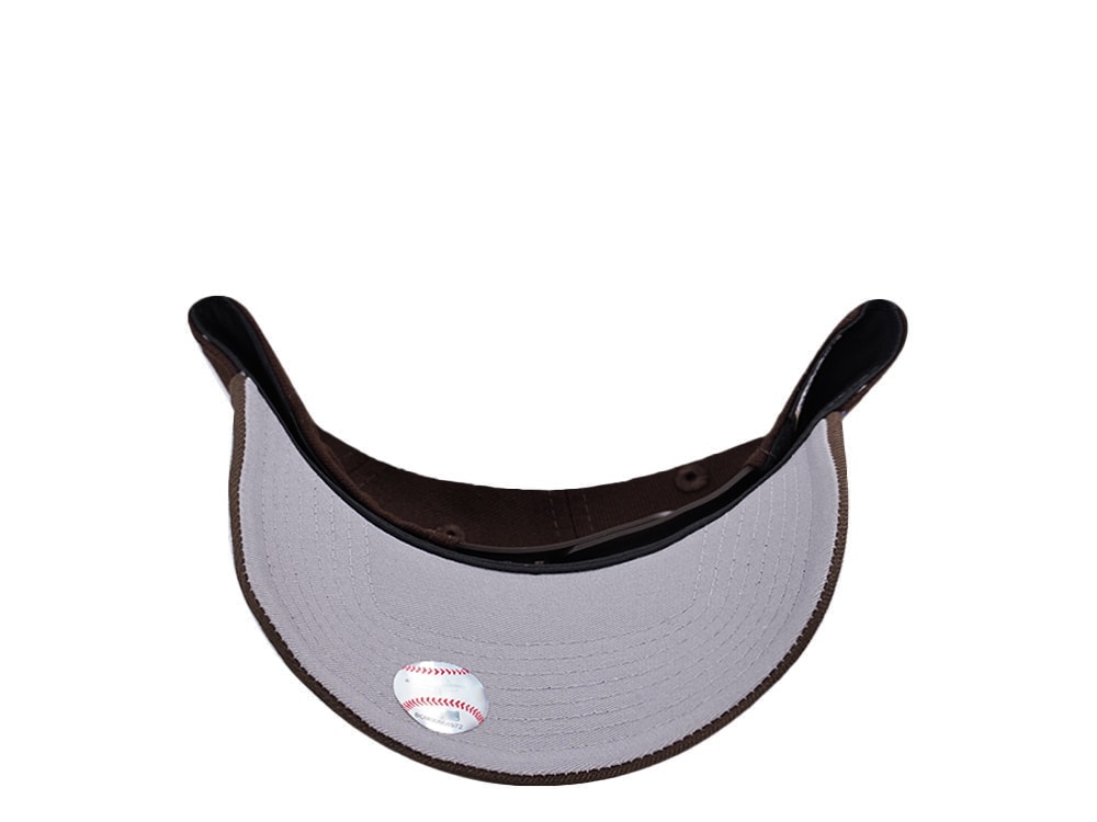 New Era Houston Astros 40th Anniversary Cow Burnt Wood Two Tone Edition 9Forty A Frame Snapback Casquette