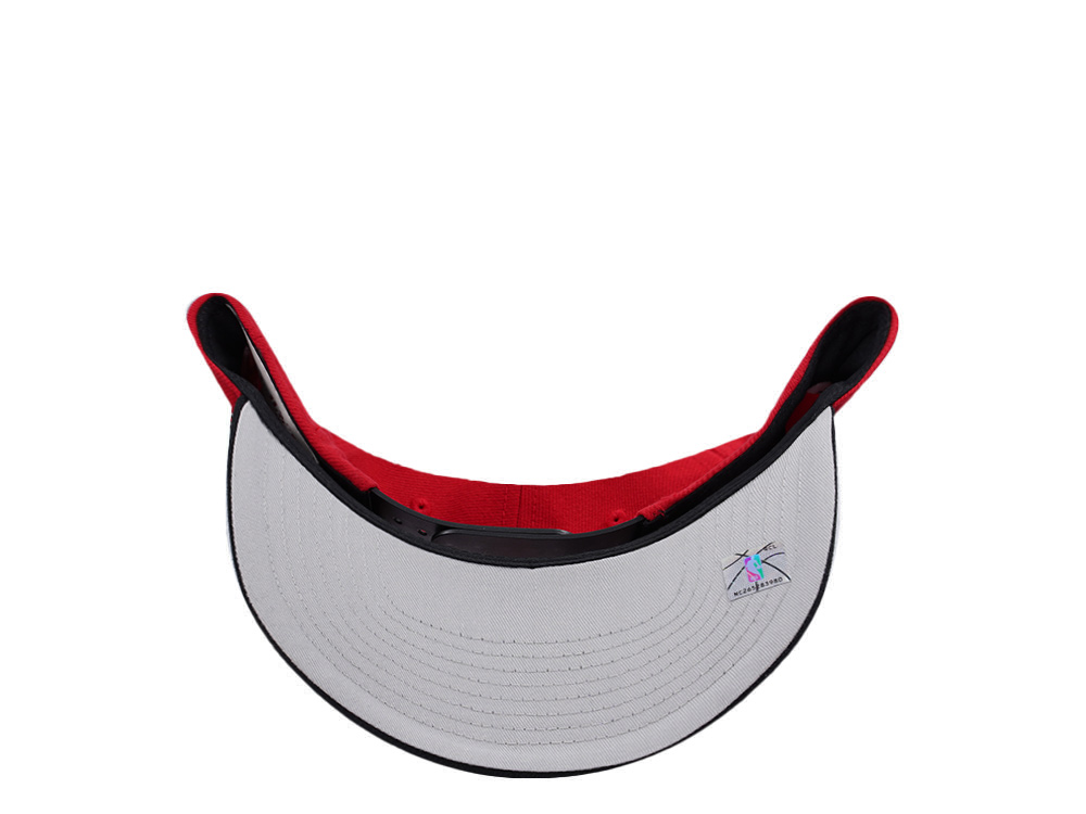 Mitchell & Ness Toronto Raptors NBA In The City Red Edition Pro Pinch Fit Snapback Casquette