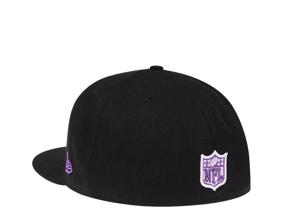 New Era Las Vegas Raiders Black Purple Edition 59Fifty Fitted Casquette