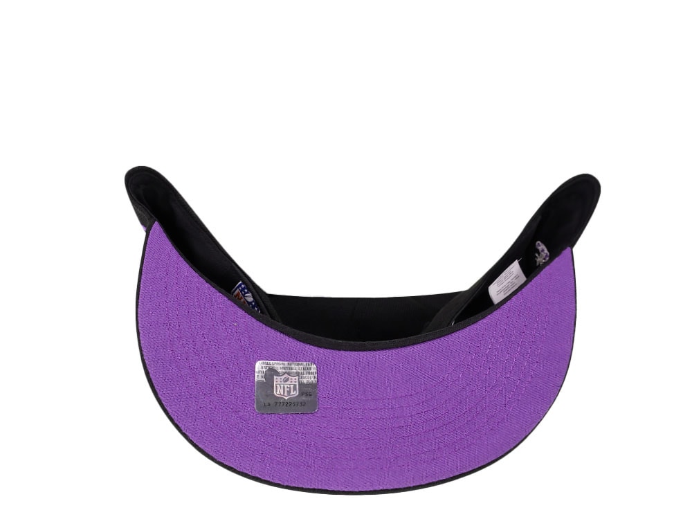 New Era Las Vegas Raiders Black Purple Edition 59Fifty Fitted Casquette