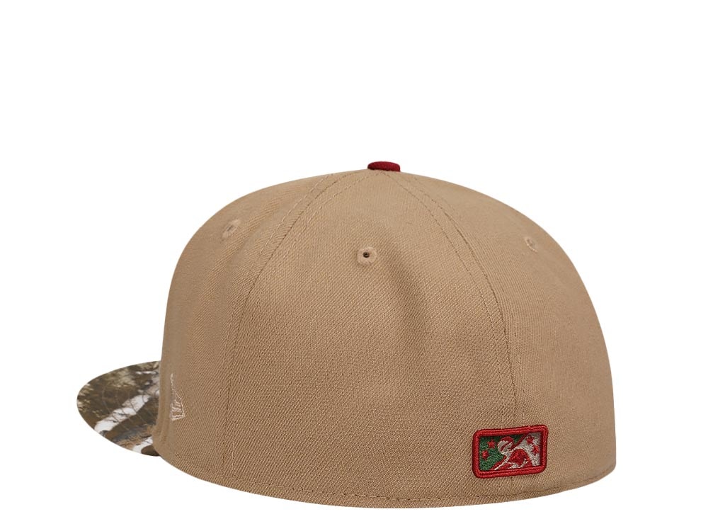 New Era Columbus Catfish Real Tree Prime Two Tone Edition 59Fifty Fitted Casquette