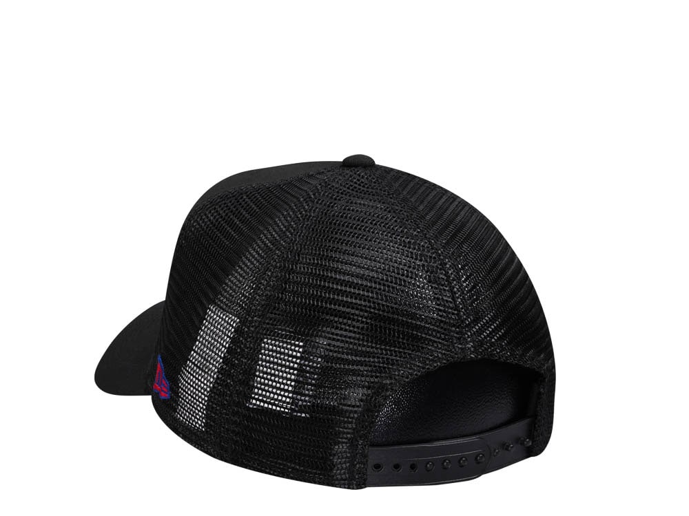 New Era New York Giants Black 9Forty A Frame Trucker Snapback Casquette