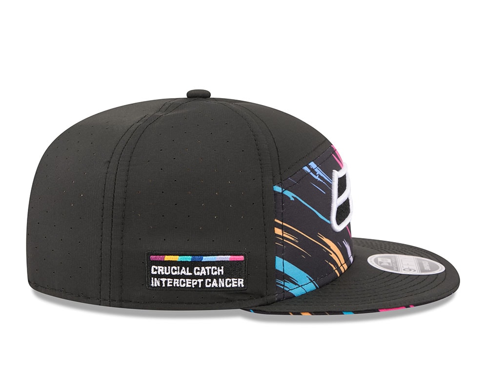 New Era Seattle Seahawks Crucial Catch 2026 Black Edition 9Fifty Split Panel Snapback Casquette