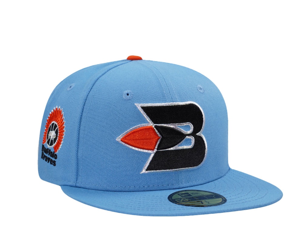 New Era Buffalo Braves Radiant Blue Edition 59Fifty Fitted Casquette