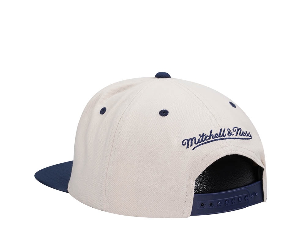 Mitchell & Ness Golden State Warriors Sail Off White Two Tone Snapback Casquette