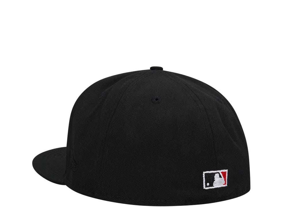 New Era Cincinnati Reds Inaugural Season 2003 Black Dome Throwback Edition 59Fifty Fitted Casquette