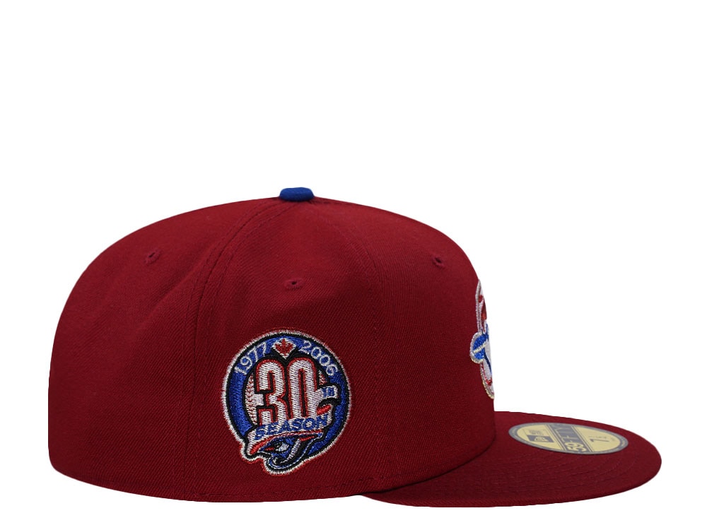 New Era Toronto Blue Jays 30th Season Red Primed Edition 59Fifty Fitted Casquette