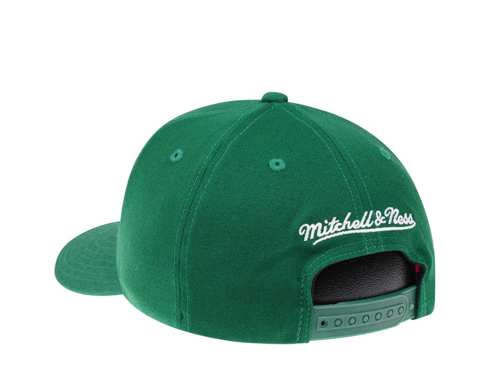 Mitchell & Ness Brooklyn Nets Green Red Line Flex Snapback Casquette