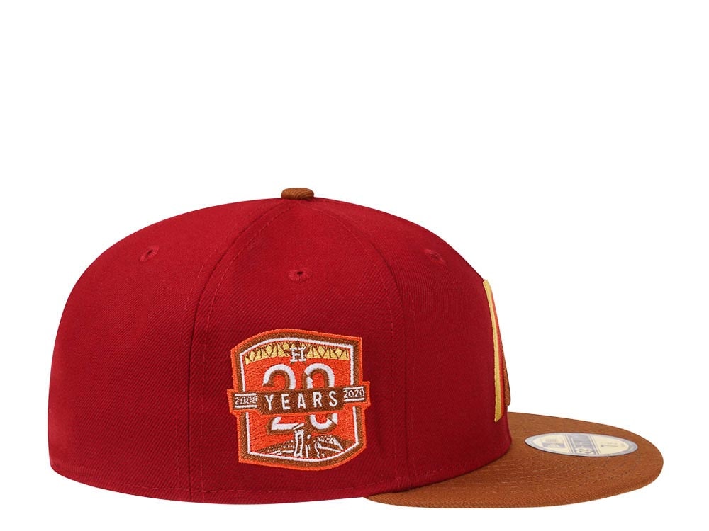New Era Houston Astros 20th Anniversary Bourbon Prime Two Tone Edition 59Fifty Fitted Casquette