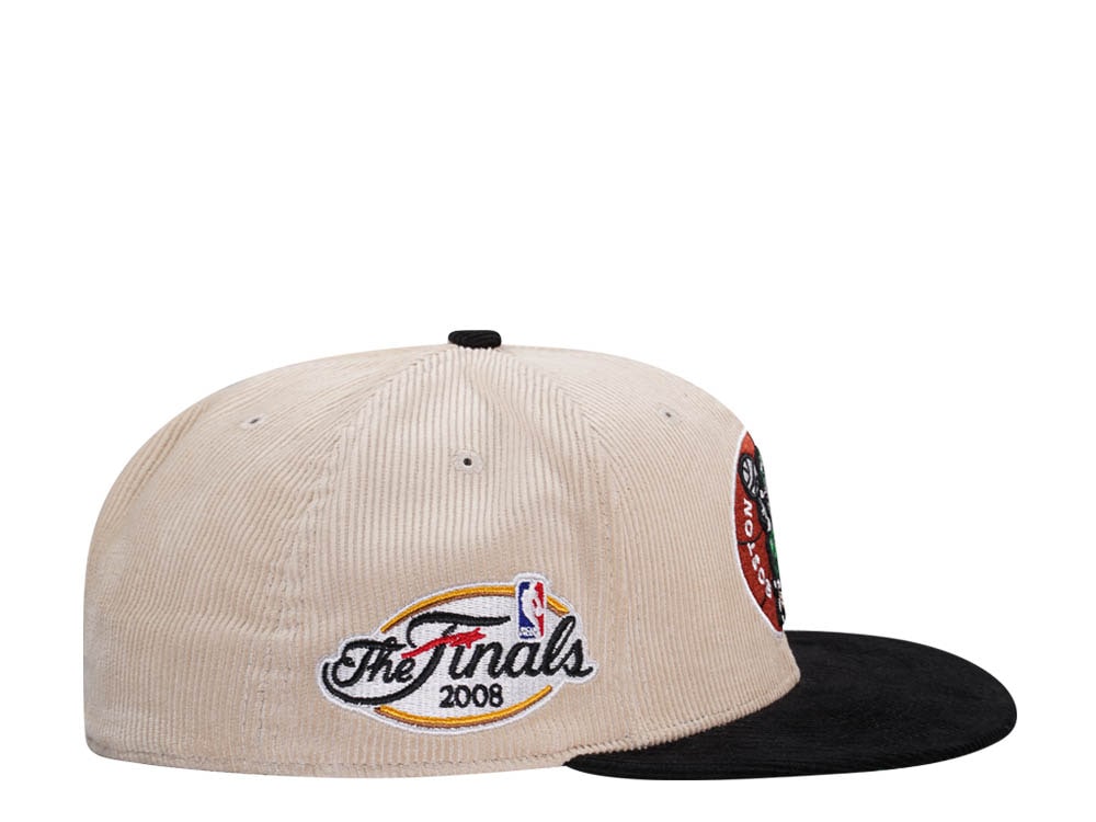 Mitchell & Ness Boston Celtics Finals 2008 Two Tone Hardwood Classic Cord Edition Dynasty Fitted Casquette