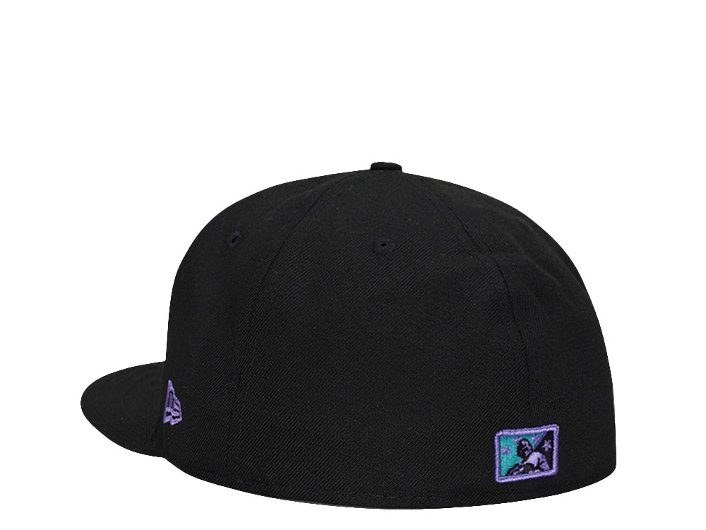 New Era Trenton Thunder Black Purple Pop Edition 59Fifty Fitted Casquette