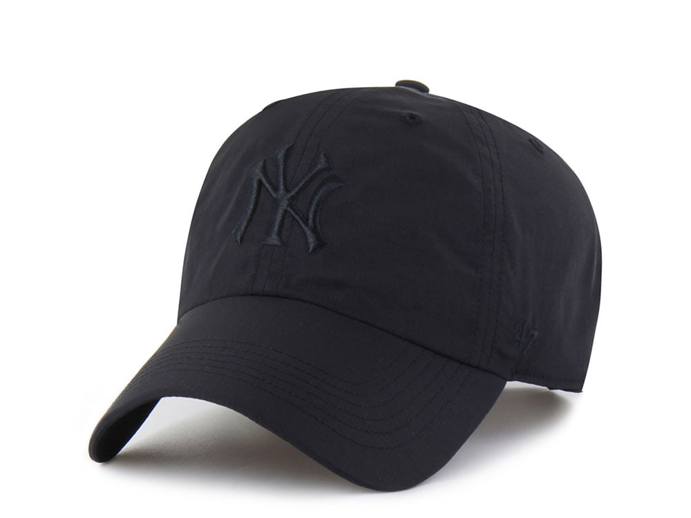 47 Brand New York Yankees Brrr Black Clean Up Strapback Casquette