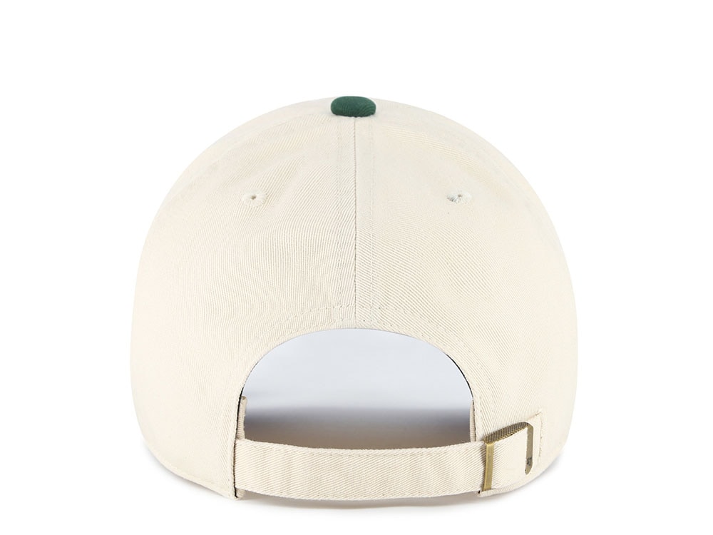 47 Brand Oakland Athletics Natural Clean Up Strapback Casquette