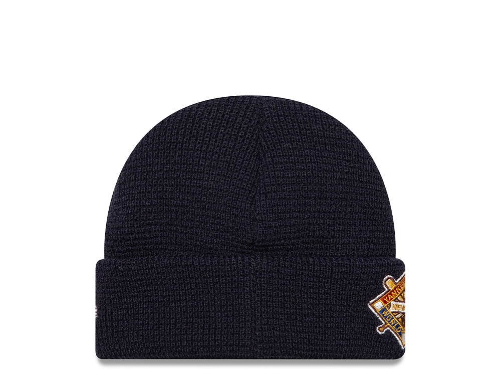 New Era New York Yankees Yankee Stadium World Series Short Cuff Beanie Navy Chapeaux