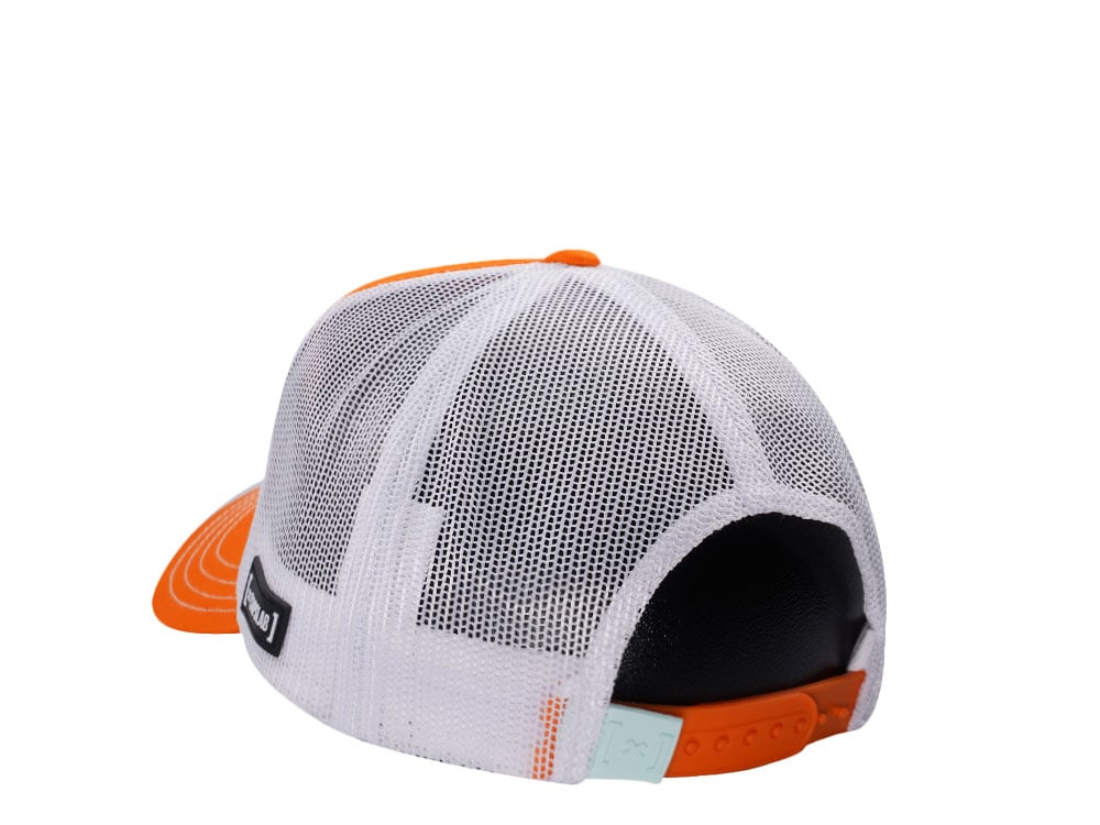 Capslab Looney Tunes Bugs Bunny Orange Trucker Snapback Casquette