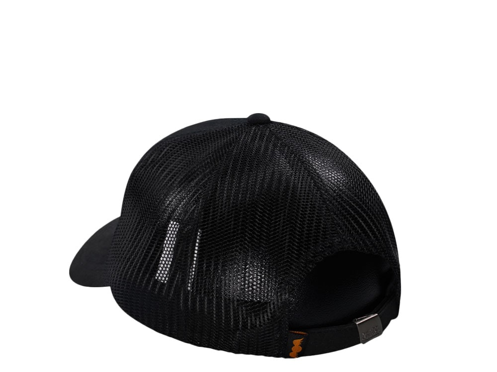Von Dutch Screen Print Black Trucker Edition Strapback Casquette