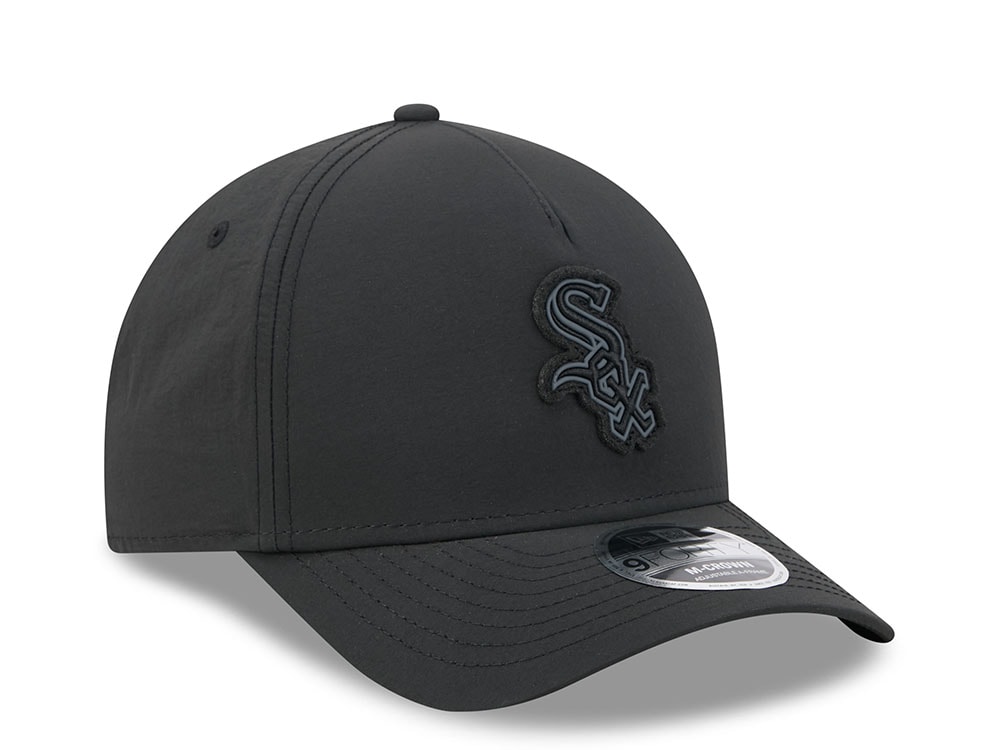 New Era Alpha Industries Chicago White Sox Black Prime Edition 9Forty M Crown A Frame Snapback Casquette