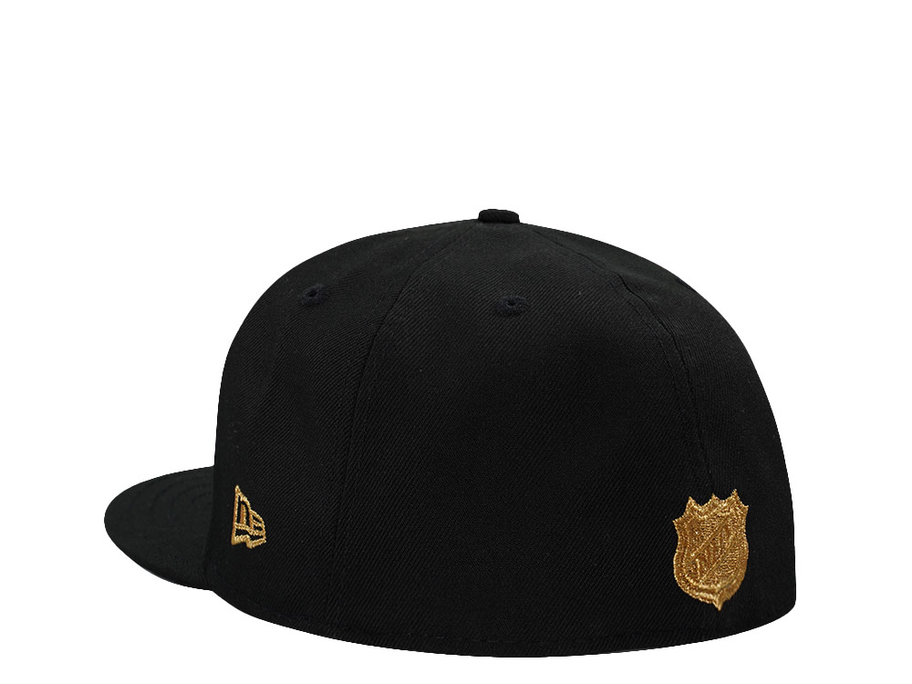 New Era San Jose Sharks 30th Anniversary 24K Black Prime Edition 59Fifty Fitted Casquette