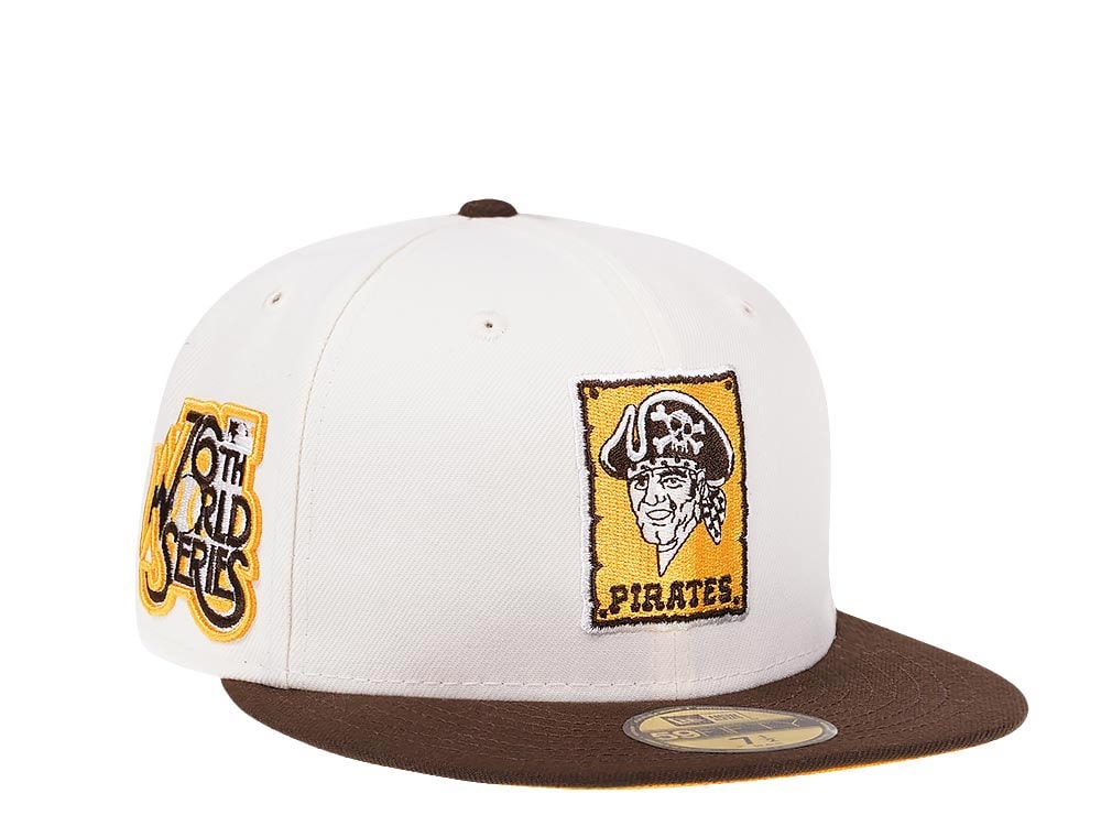 New Era Pittsburgh Pirates World Series 1979 Chrome Two Tone Edition 59Fifty Fitted Casquette