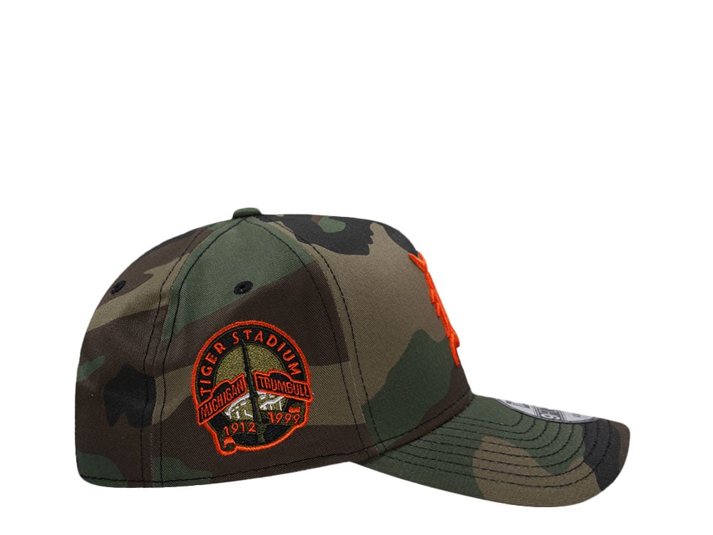 New Era Detroit Tigers Stadium Camo Edition 9Forty A Frame Snapback Casquette