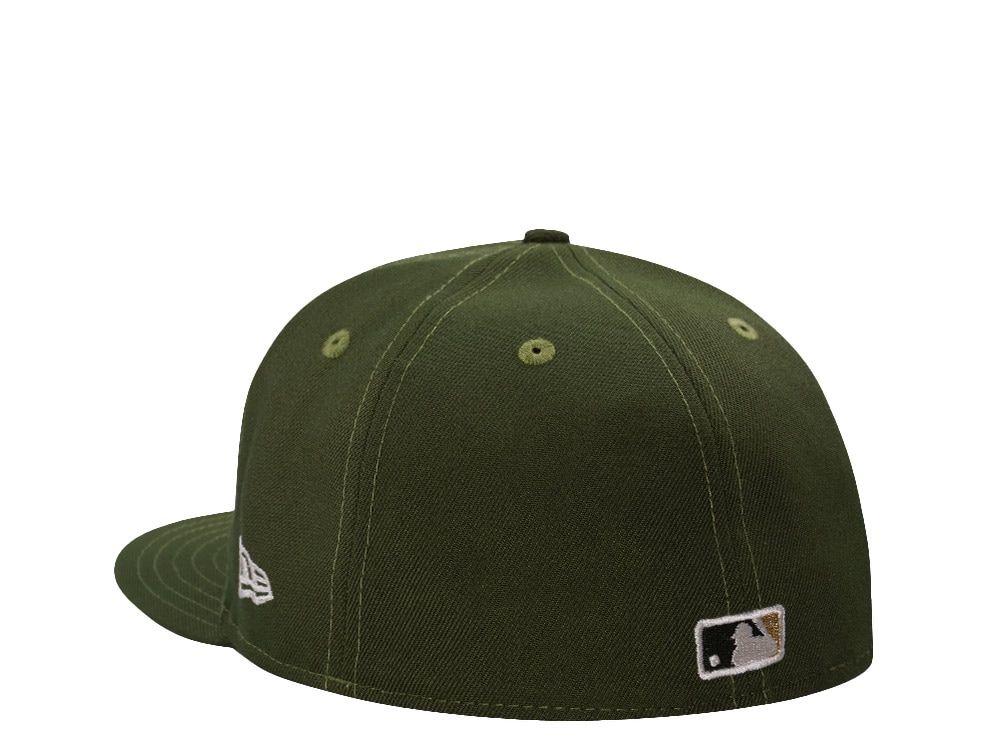 New Era Los Angeles Dodgers Stadium 40th Anniversary Olive Prime Edition 59Fifty Fitted Casquette