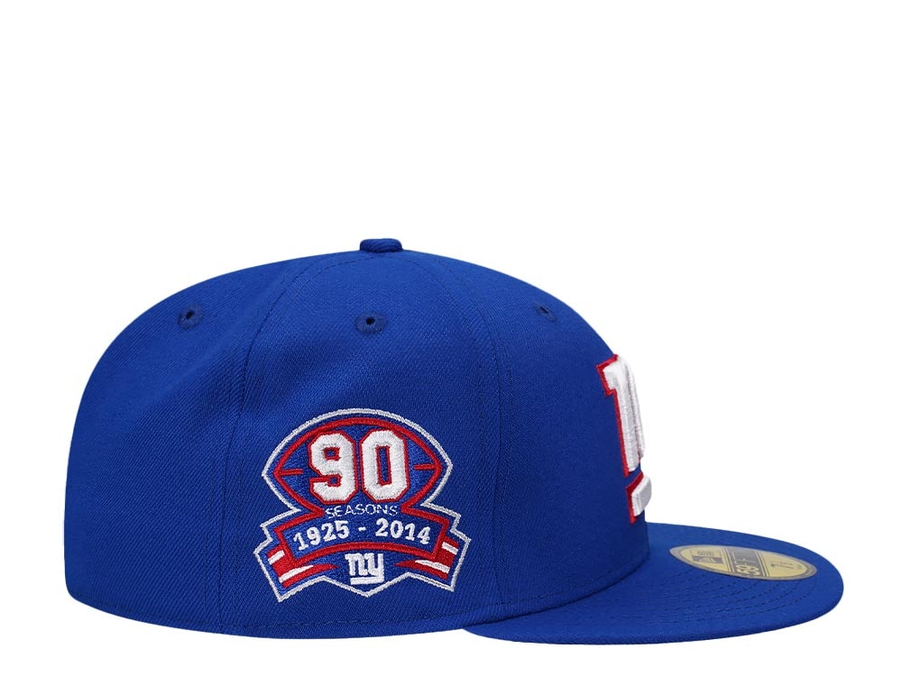 New Era New York Giants 90 Seasons Royal Blue Classic Edition 59Fifty Fitted Casquette