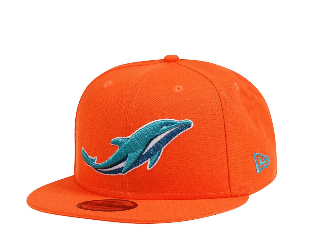 New Era Miami Dolphins Elements Orange Edition 9Fifty Snapback Casquette