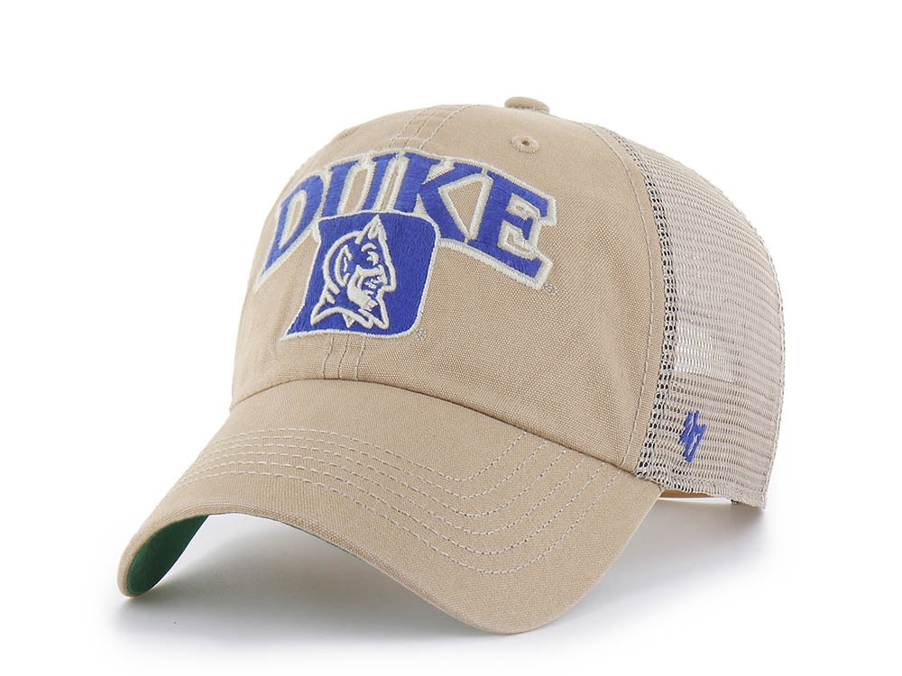 47 Brand Duke Blue Devils Tuscaloosa Edition Clean Up Trucker Snapback Casquette