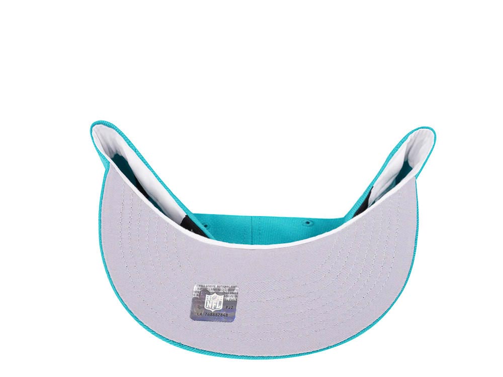 New Era Miami Dolphins Teal Classic Edition 59Fifty Fitted Casquette