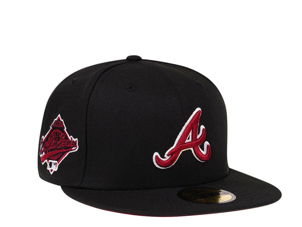 New Era Atlanta Braves World Series 1995 Pinot Noir Edition 59Fifty Fitted Casquette