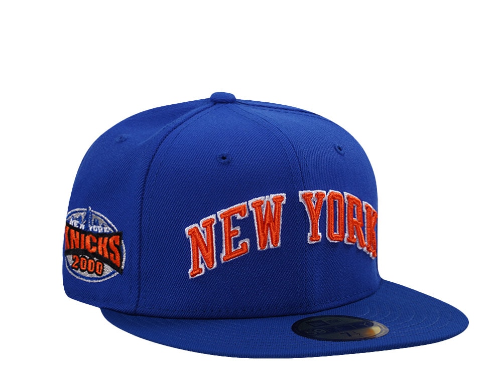 New Era New York Knicks 2000 Blue Prime Edition 59Fifty Fitted Casquette