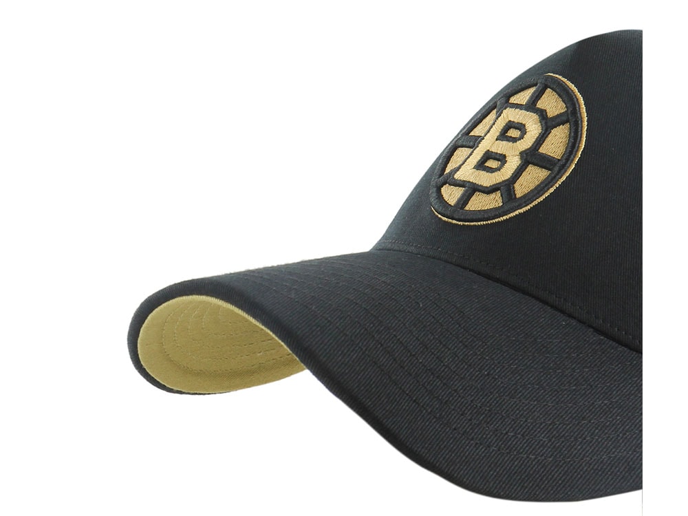 47Brand Boston Bruins Stanley Black Sure Shot Edition MVP Snapback Casquette