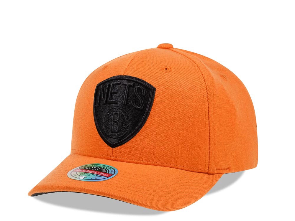 Mitchell & Ness Brooklyn Nets Dark Cast Red Line Flex Snapback Casquette