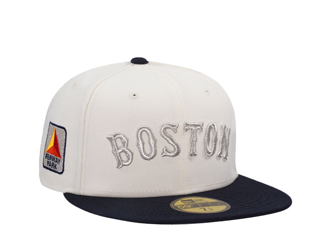 New Era Boston Red Sox Fenway Park Chrome Two Tone 59Fifty Fitted Casquette