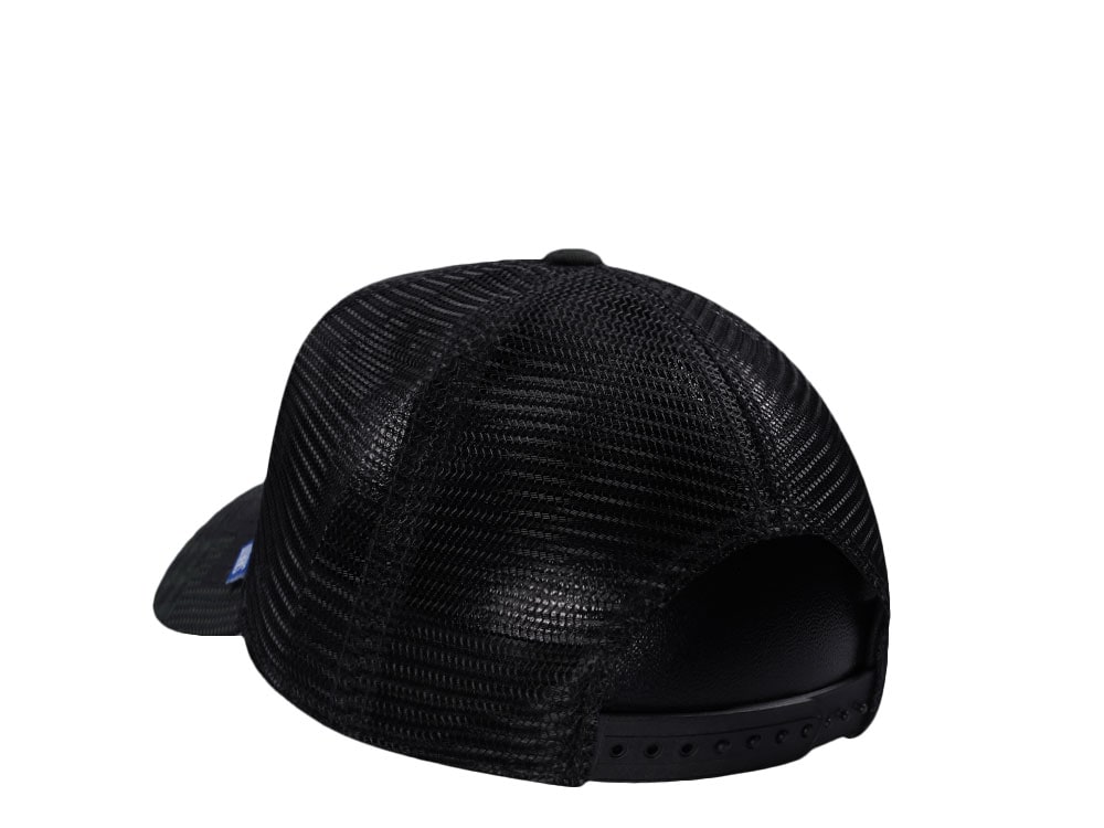 Djinns Camouflage Black Trucker Snapback Casquette
