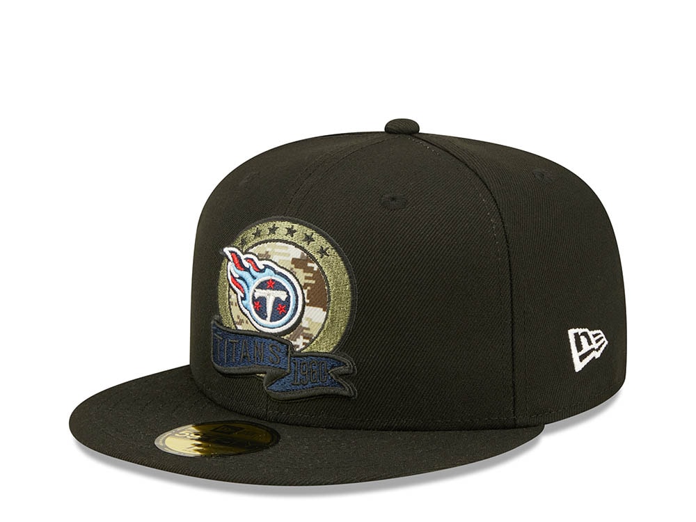 New Era Tennessee Titans Salute to Service 2022 Fitted 59Fifty Casquette