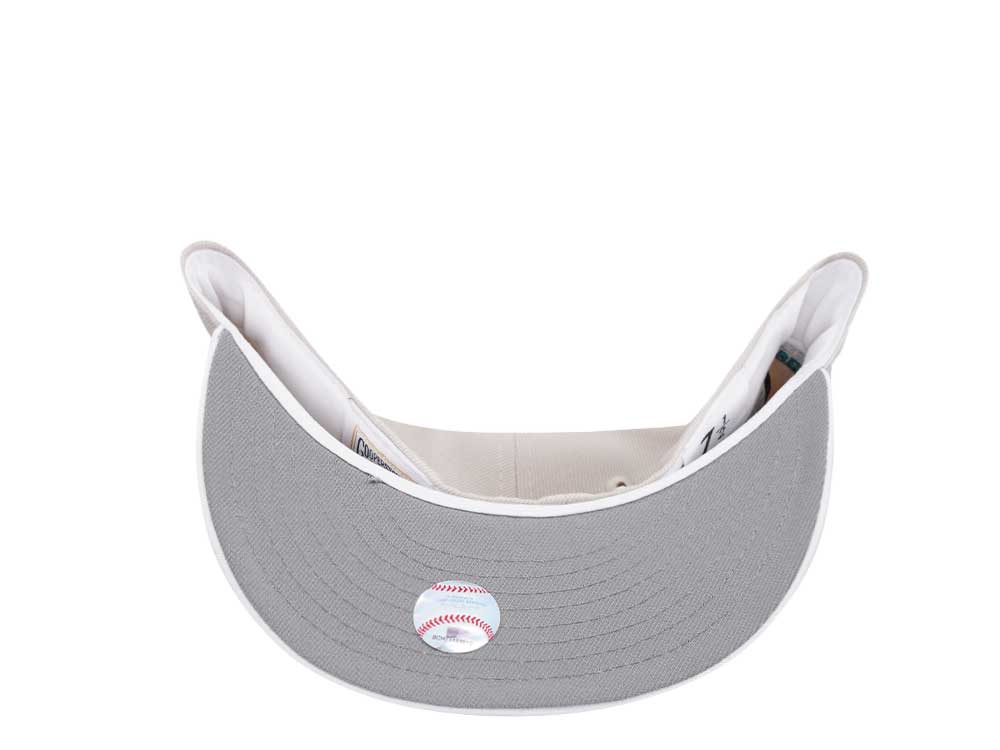 New Era Washington Nationals World Series 2019 Champions Stone White Two Tone Edition 59Fifty Fitted Casquette