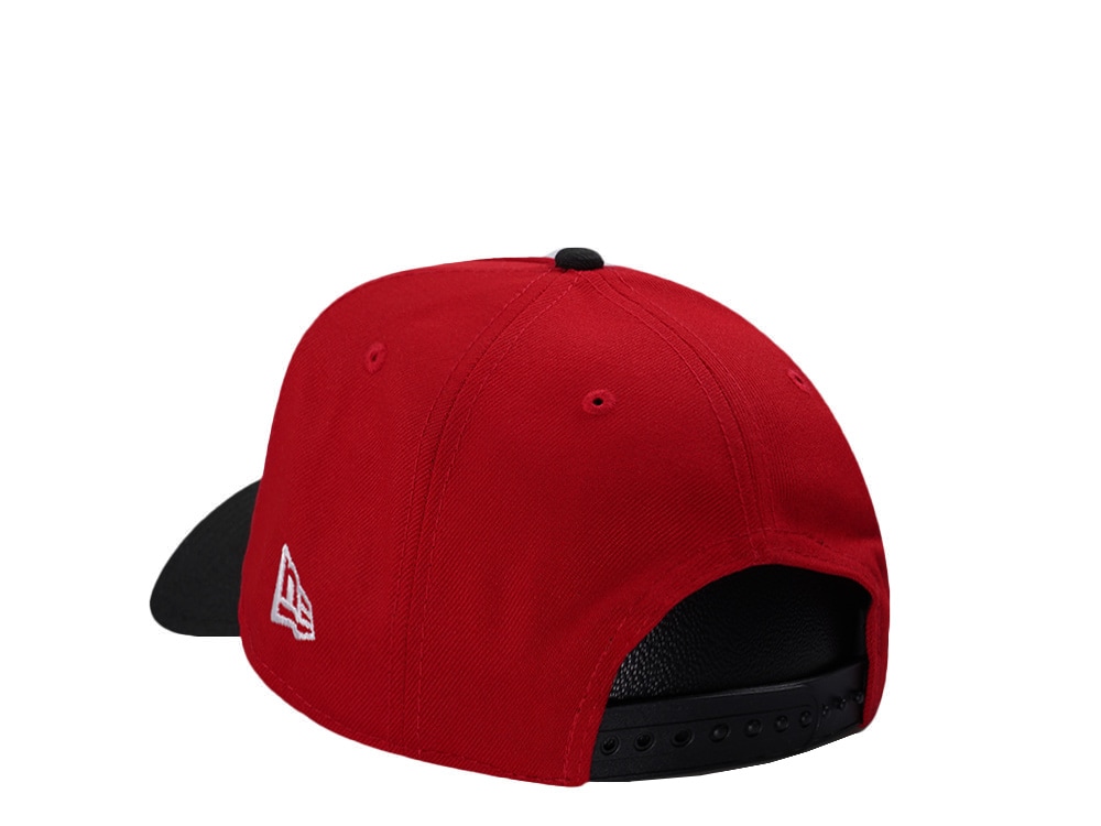 New Era Oakland Athletics World Series 1989 Scarlet Two Tone Edition 9Forty A Frame Snapback Casquette