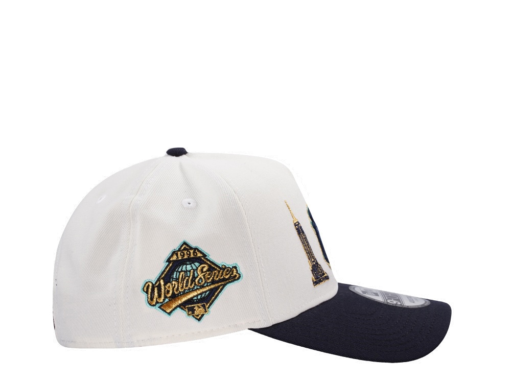 New Era New York Yankees World Series 1996 Chrome Two Tone Edition 9Forty A Frame Snapback Casquette