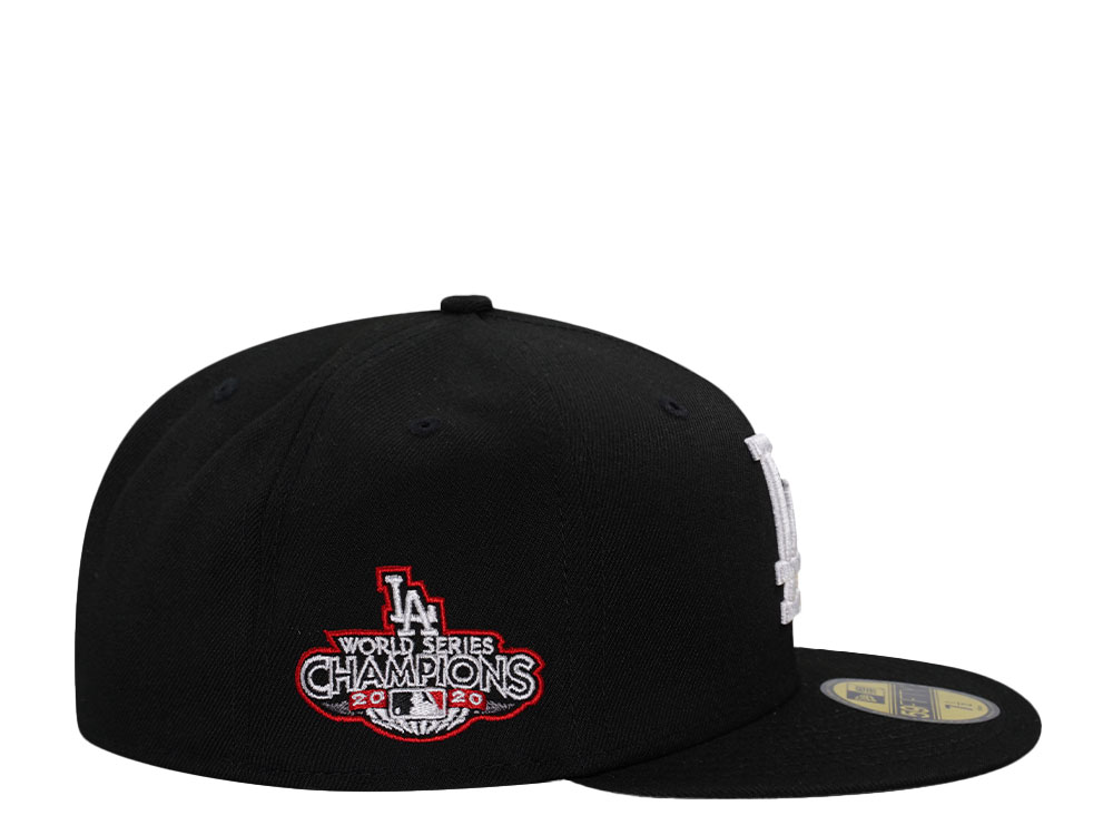 New Era Los Angeles Dodgers World Series 2020 Black and Red Edition 59Fifty Fitted Casquette