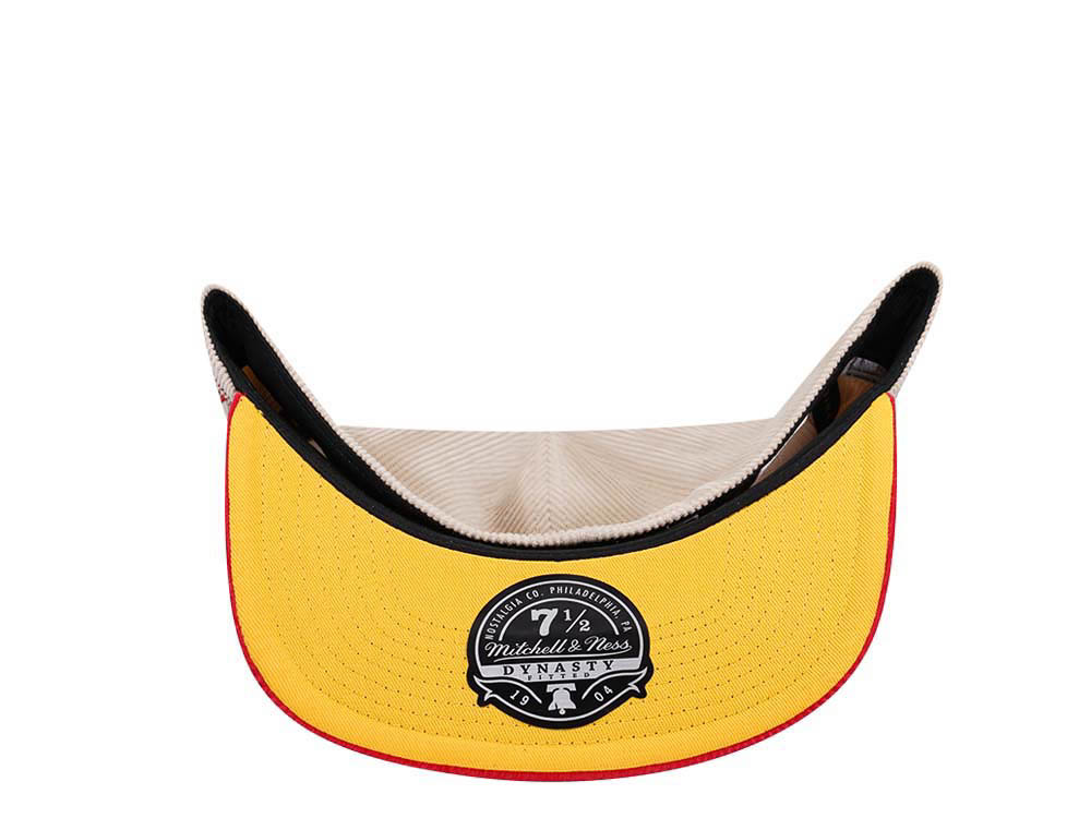Mitchell & Ness Atlanta Hawks All Star 2003 Two Tone Hardwood Classic Cord Edition Dynasty Fitted Casquette