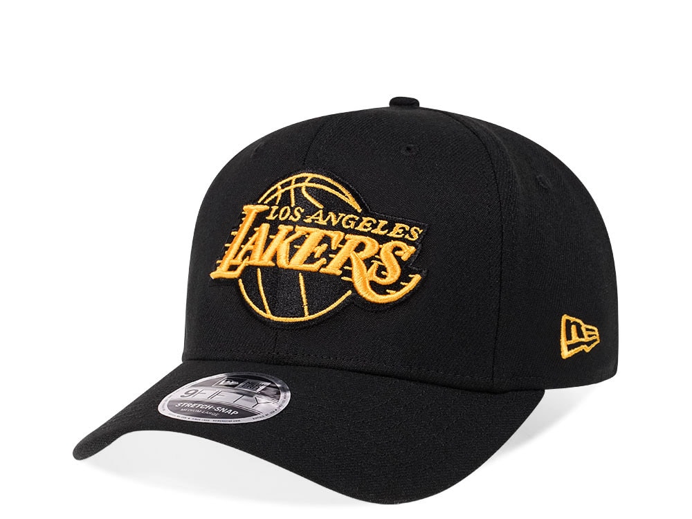 New Era Los Angeles Lakers Yellow Pop Edition 9Fifty Stretch Snapback Casquette